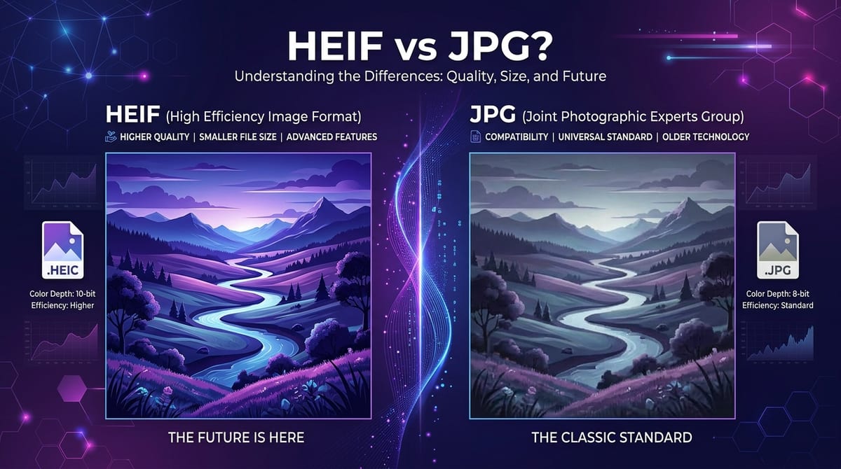 HEIF vs JPG