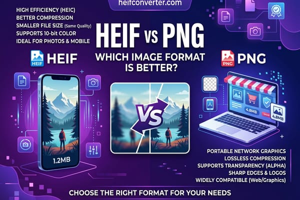 HEIF vs PNG