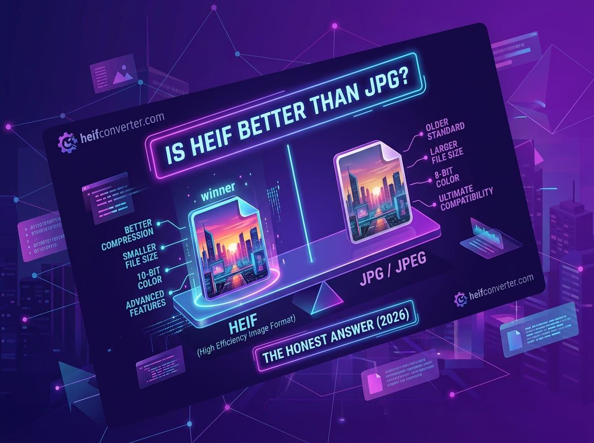 Is HEIF Better Than JPG?