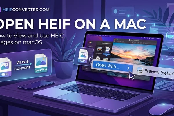 Open HEIC on Mac