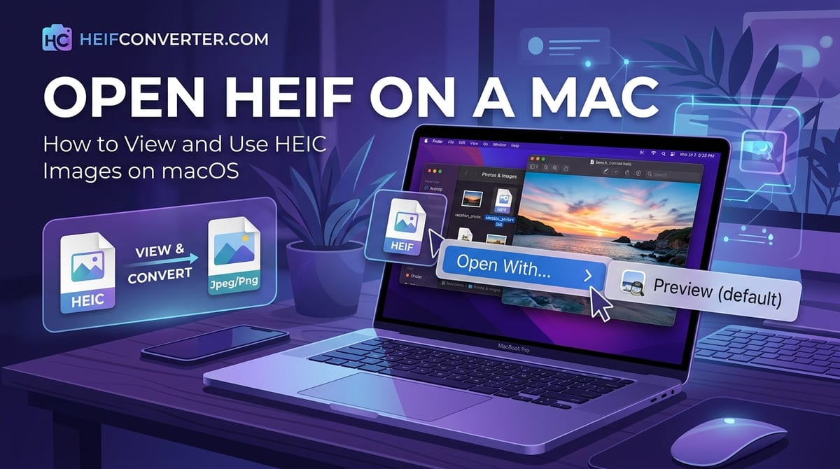 Open HEIC on Mac