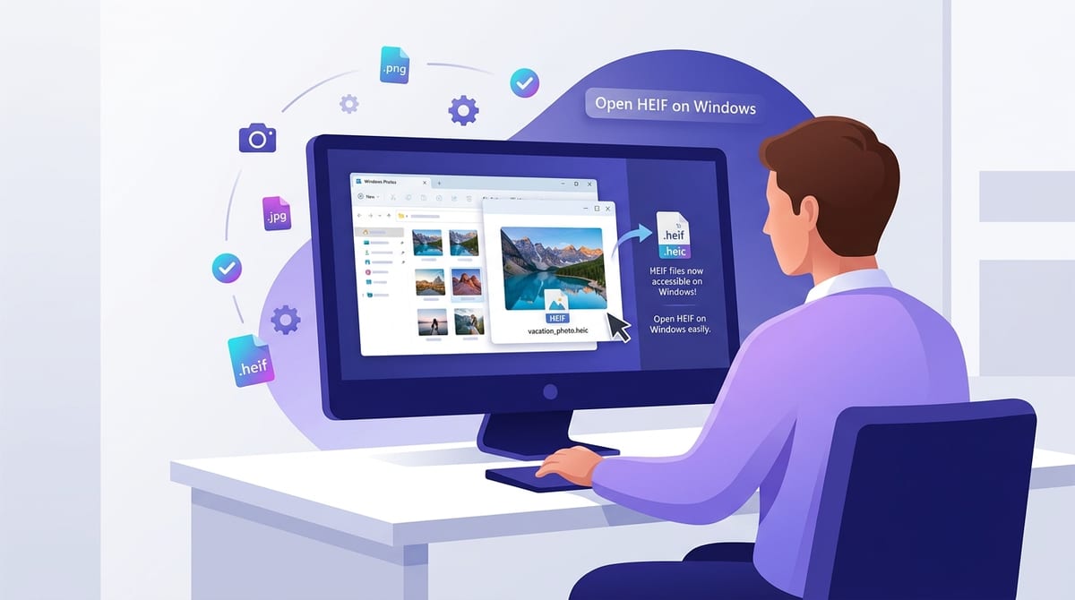 Open HEIC on Windows