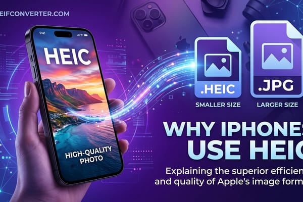 Why iPhones Use HEIC