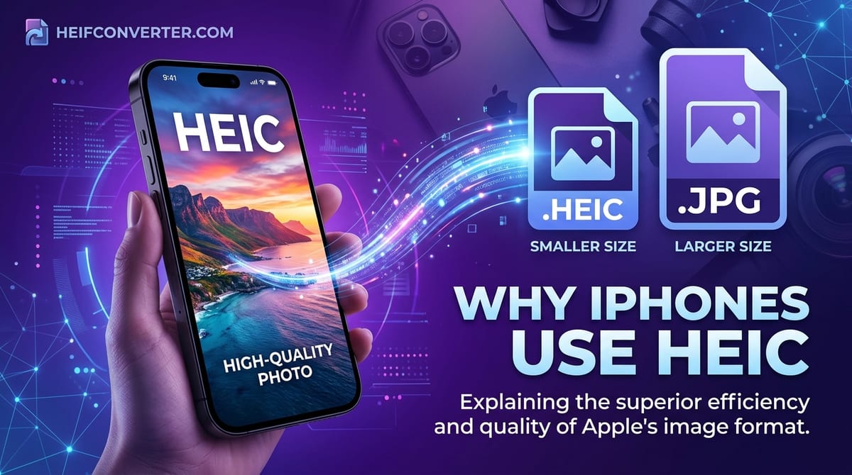 Why iPhones Use HEIC